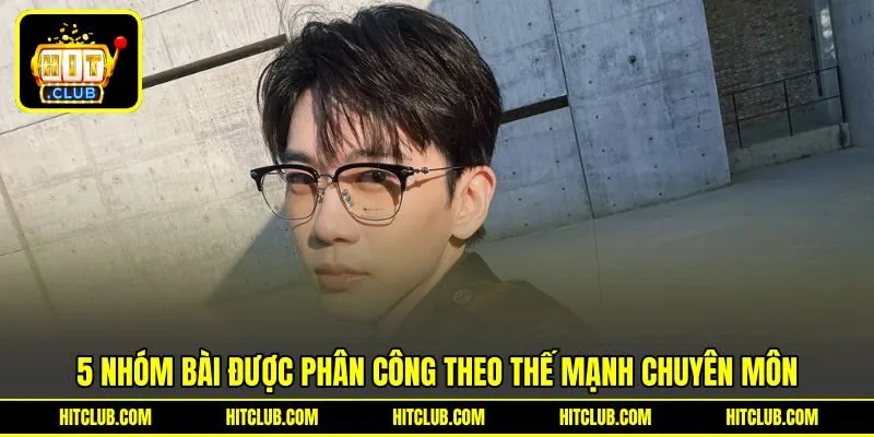5 nhóm bài được phân công theo thế mạnh chuyên môn