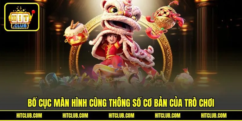 Bố cục màn hình cùng thông số cơ bản của trò chơi