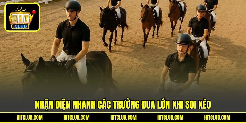 Nhận diện nhanh các trường đua lớn khi soi kèo