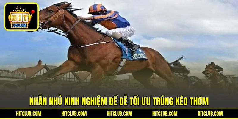 Nhắn nhủ kinh nghiệm để dễ tối ưu trúng kèo thơm