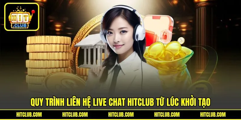 Quy trình liên hệ live chat HITCLUB từ lúc khởi tạo Quy trình liên hệ live chat HITCLUB từ lúc khởi tạo
